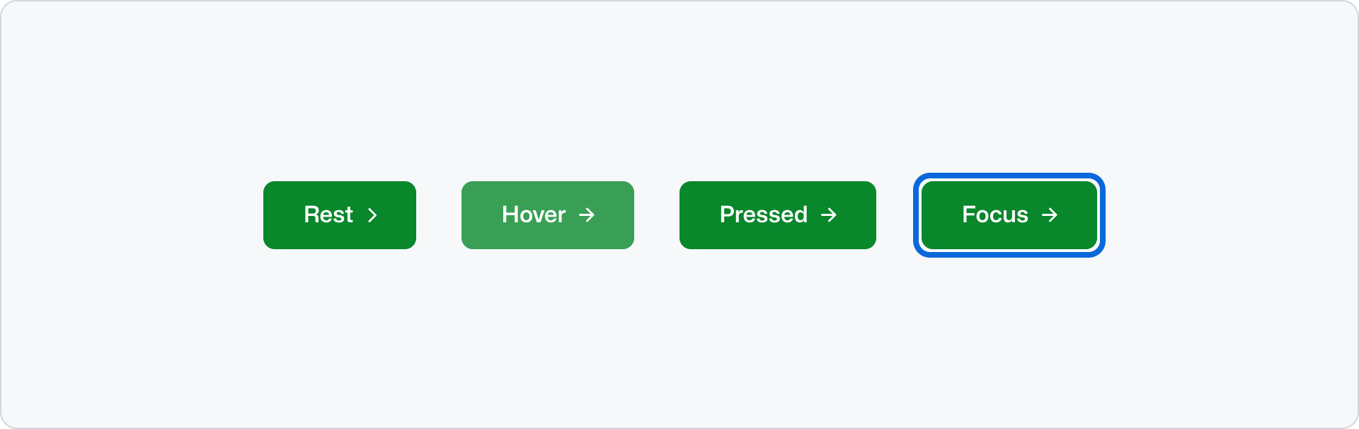 All accent button states.