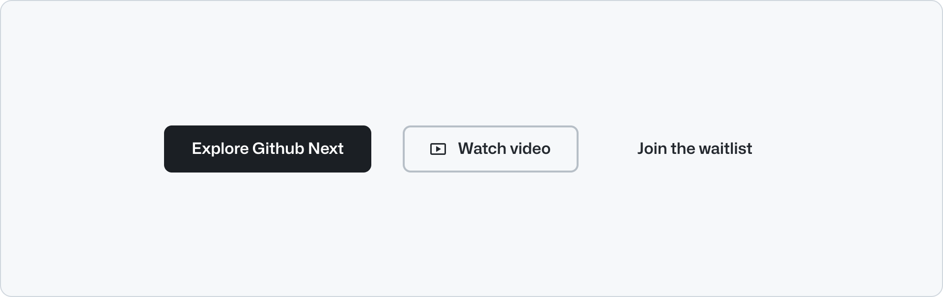 The different button types